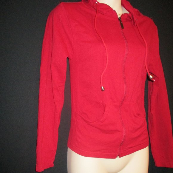 Cleo Apparel Red Hood Girl's Long Sleeve Jacket - Picture 8 of 11